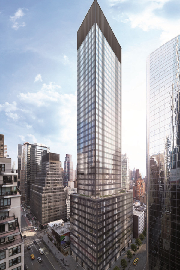 Durst is sinking $110 million into a complete renovation of 825 Third Ave.at 50th Street.